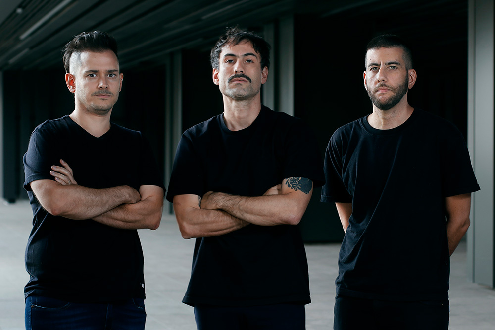 Gustavo Botte (Group Creative Director), Leo Orsolini (General Creative Director) y Martín Pastocchi (Creative Director).